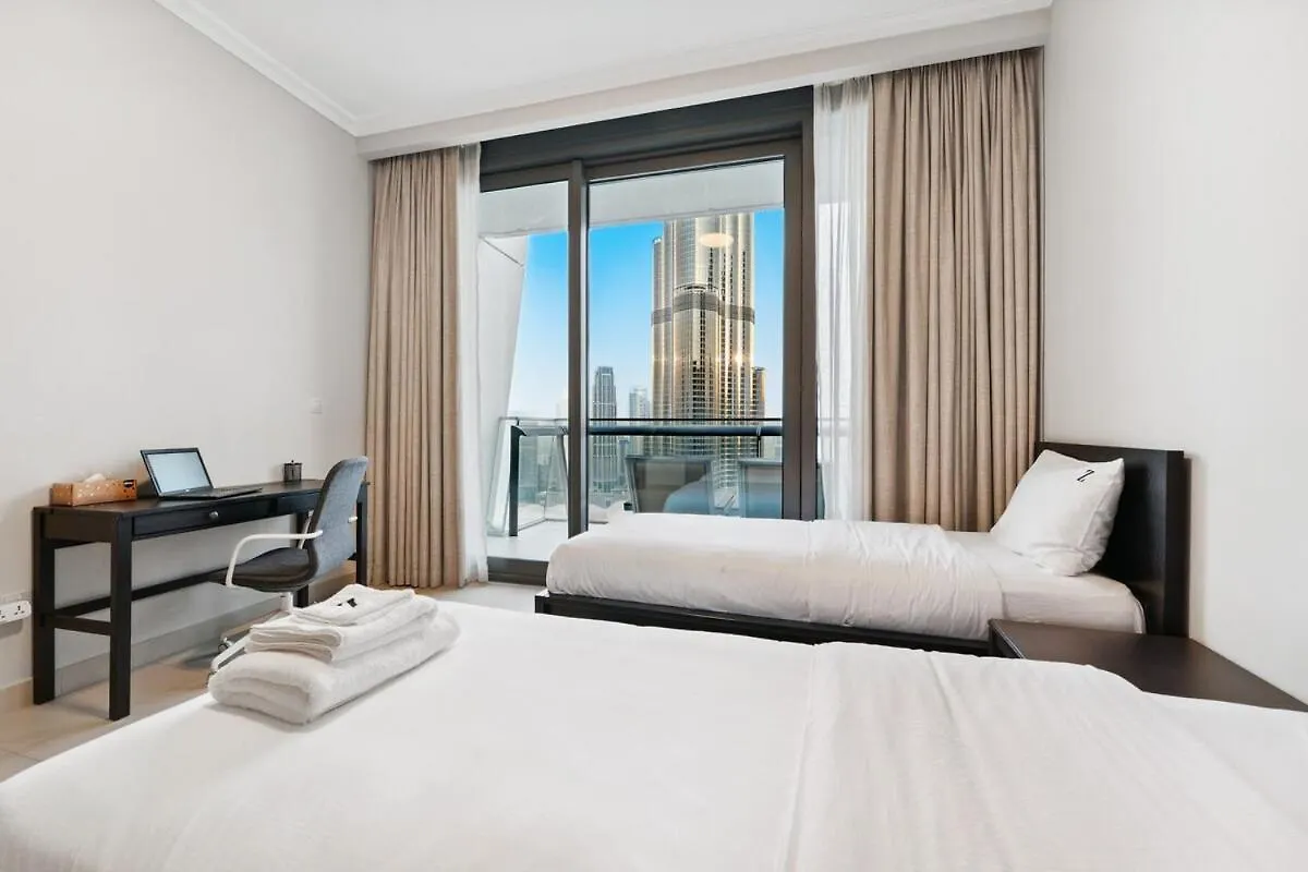 3Br Family Abode With Iconic Burj Khalifa View Apartamento Dubai