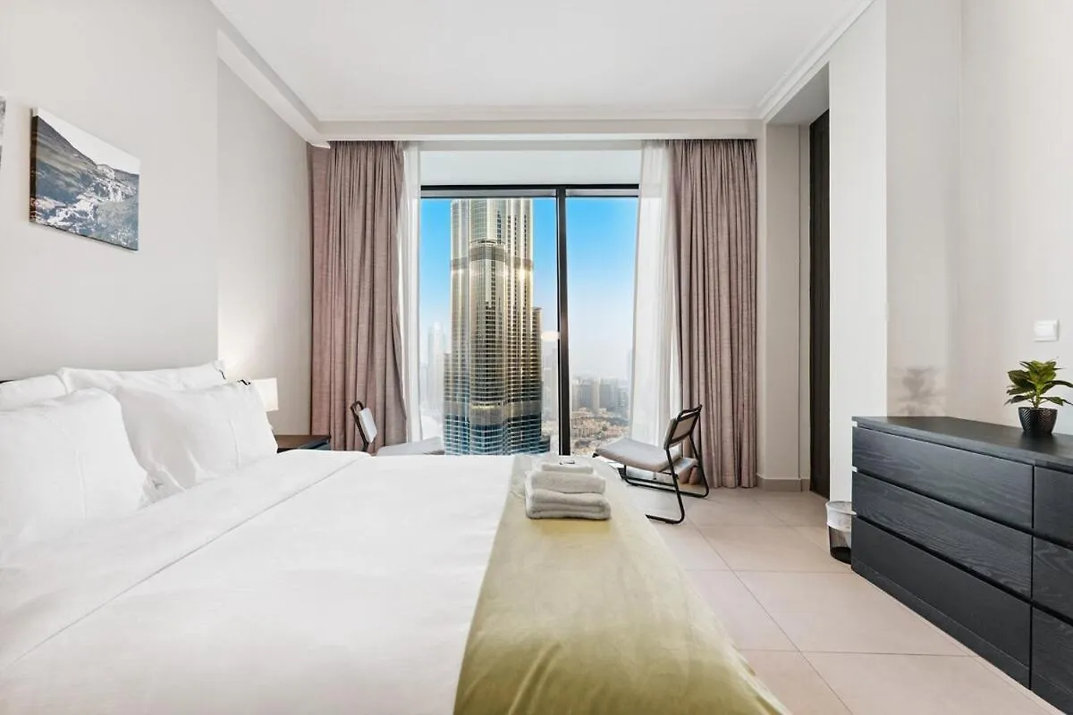 3Br Family Abode With Iconic Burj Khalifa View Apartamento Dubai
